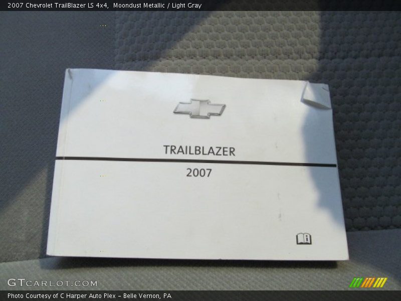 Moondust Metallic / Light Gray 2007 Chevrolet TrailBlazer LS 4x4