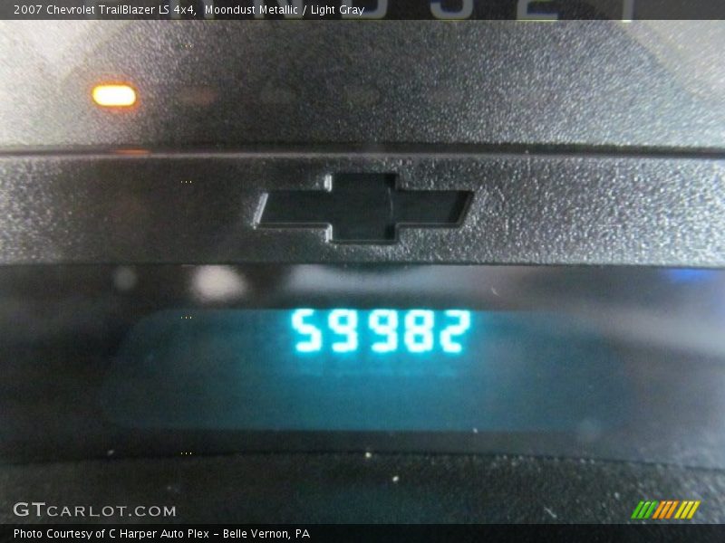 Moondust Metallic / Light Gray 2007 Chevrolet TrailBlazer LS 4x4