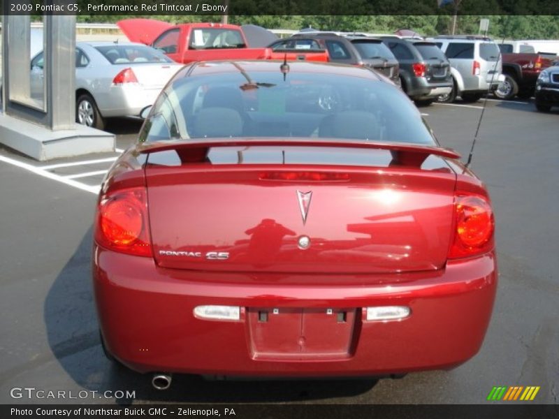 Performance Red Tintcoat / Ebony 2009 Pontiac G5