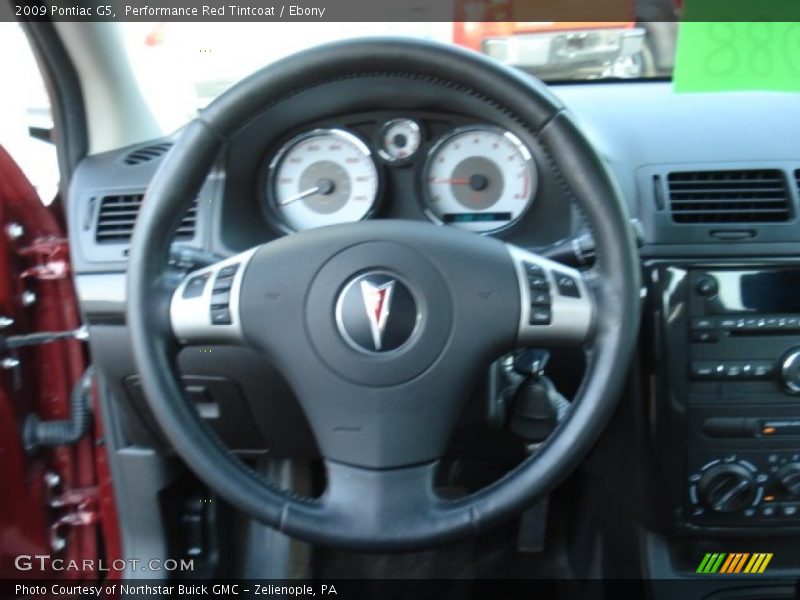 Performance Red Tintcoat / Ebony 2009 Pontiac G5