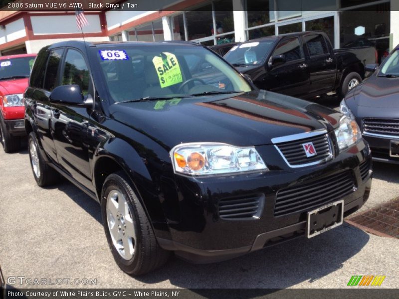 Black Onyx / Tan 2006 Saturn VUE V6 AWD