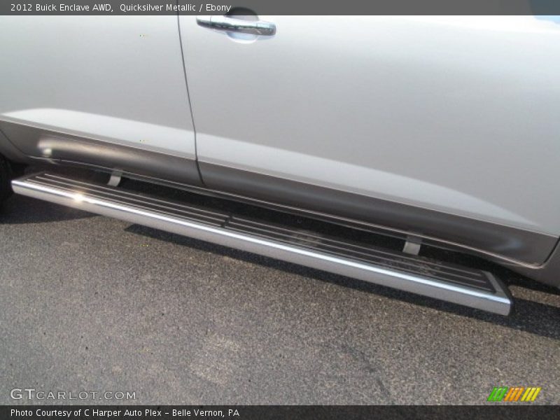 Quicksilver Metallic / Ebony 2012 Buick Enclave AWD