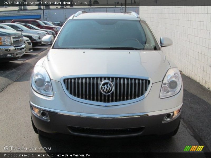 Quicksilver Metallic / Ebony 2012 Buick Enclave AWD