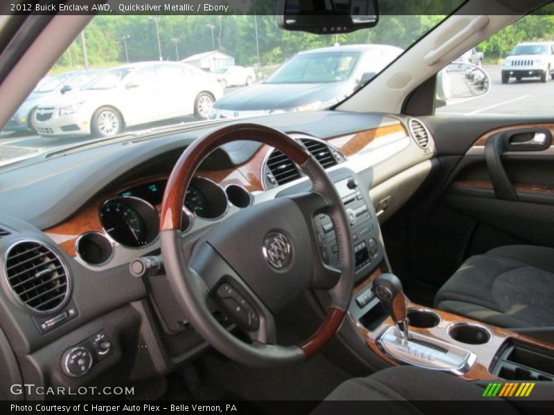 Dashboard of 2012 Enclave AWD