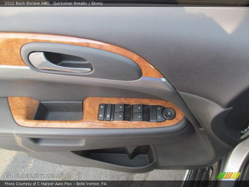 Quicksilver Metallic / Ebony 2012 Buick Enclave AWD