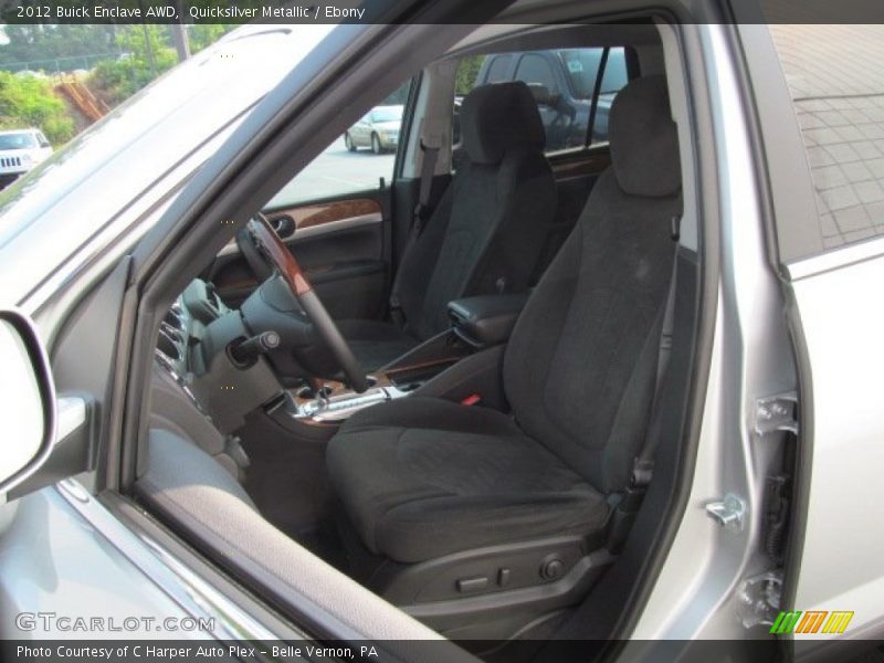 Quicksilver Metallic / Ebony 2012 Buick Enclave AWD