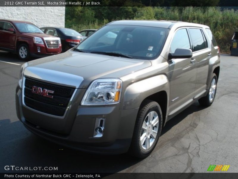 Mocha Steel Metallic / Jet Black 2012 GMC Terrain SLE