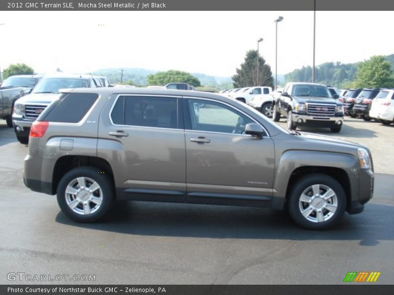 Mocha Steel Metallic / Jet Black 2012 GMC Terrain SLE