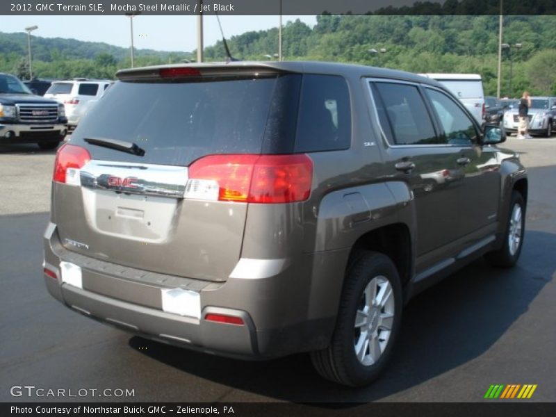Mocha Steel Metallic / Jet Black 2012 GMC Terrain SLE