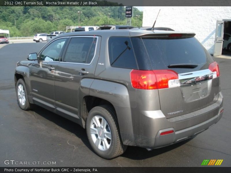 Mocha Steel Metallic / Jet Black 2012 GMC Terrain SLE