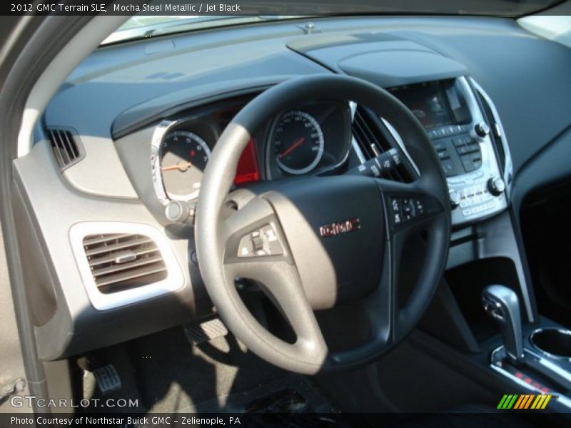 Mocha Steel Metallic / Jet Black 2012 GMC Terrain SLE