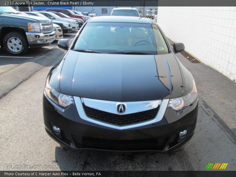 Crystal Black Pearl / Ebony 2010 Acura TSX Sedan