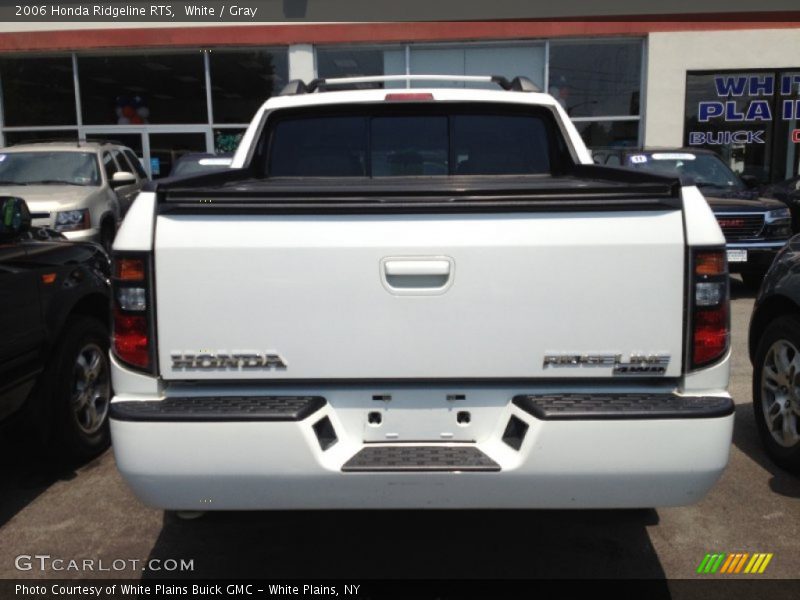 White / Gray 2006 Honda Ridgeline RTS