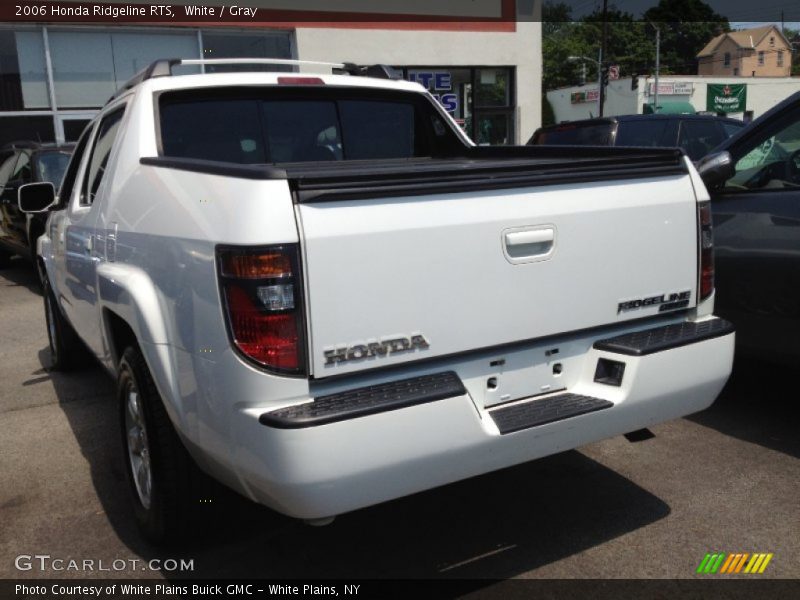 White / Gray 2006 Honda Ridgeline RTS