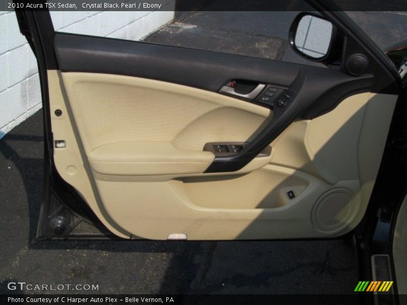 Crystal Black Pearl / Ebony 2010 Acura TSX Sedan