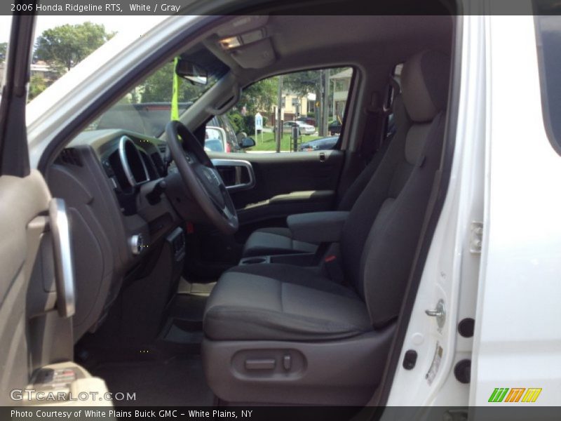 White / Gray 2006 Honda Ridgeline RTS