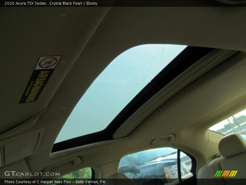Crystal Black Pearl / Ebony 2010 Acura TSX Sedan