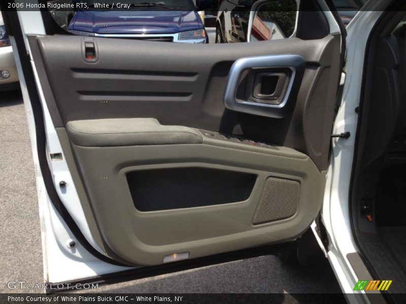 White / Gray 2006 Honda Ridgeline RTS