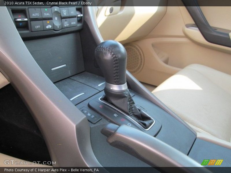 Crystal Black Pearl / Ebony 2010 Acura TSX Sedan