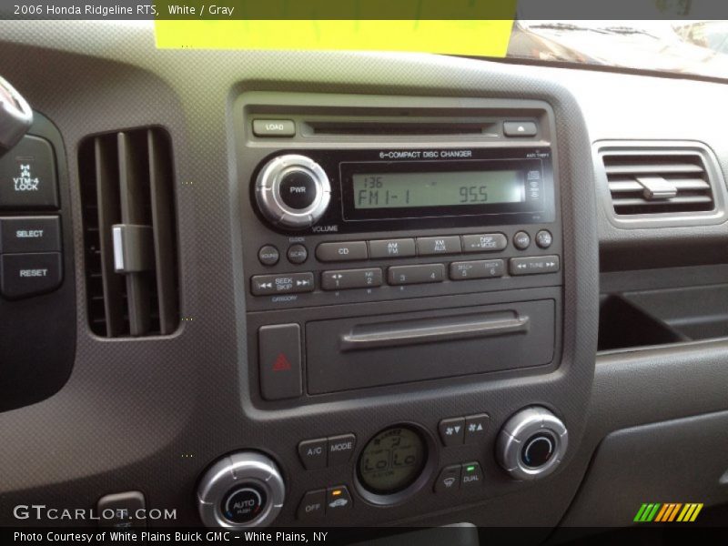 White / Gray 2006 Honda Ridgeline RTS