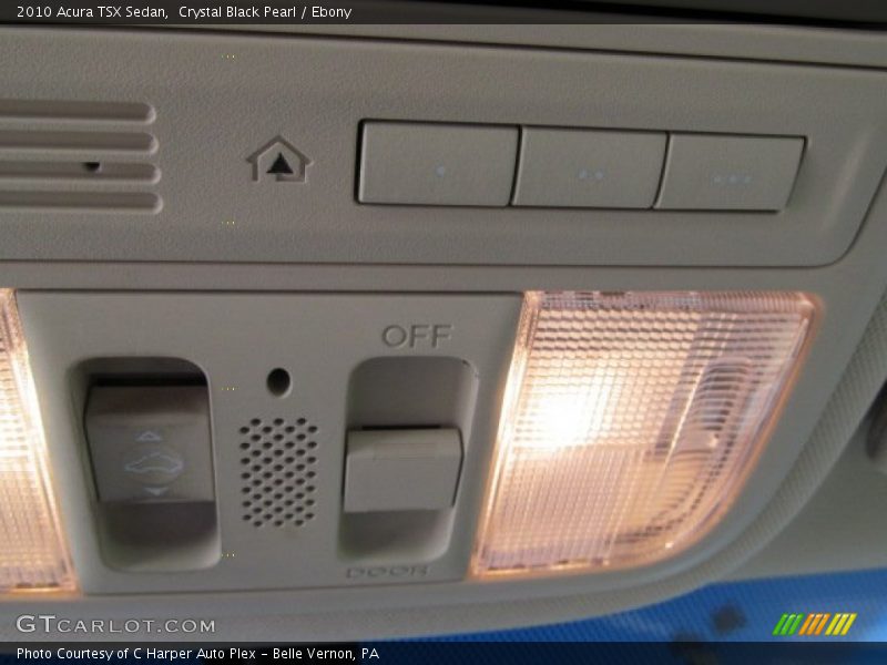Crystal Black Pearl / Ebony 2010 Acura TSX Sedan