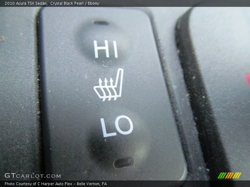 Crystal Black Pearl / Ebony 2010 Acura TSX Sedan