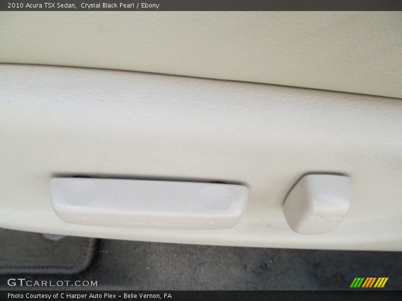 Crystal Black Pearl / Ebony 2010 Acura TSX Sedan