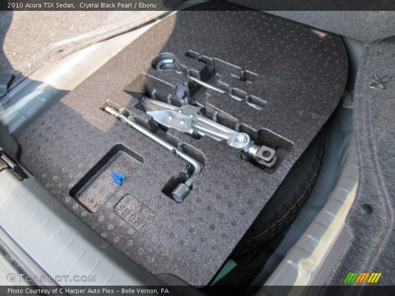 Crystal Black Pearl / Ebony 2010 Acura TSX Sedan