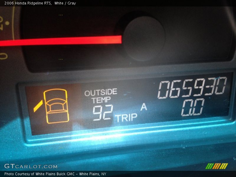 White / Gray 2006 Honda Ridgeline RTS