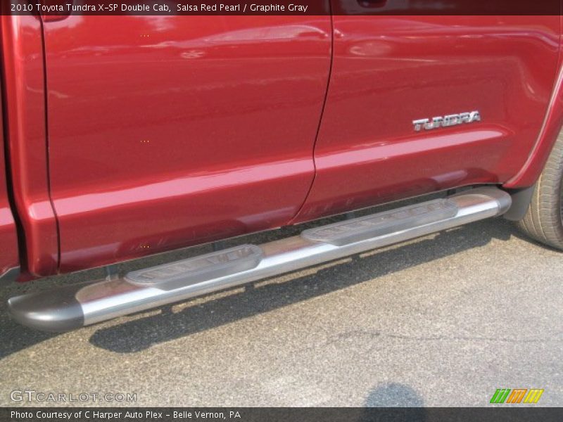 Salsa Red Pearl / Graphite Gray 2010 Toyota Tundra X-SP Double Cab
