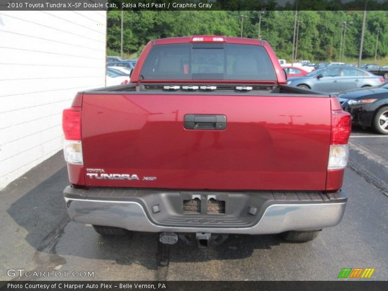 Salsa Red Pearl / Graphite Gray 2010 Toyota Tundra X-SP Double Cab