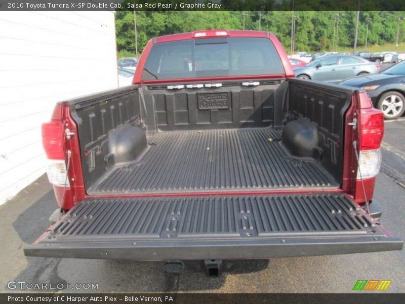 Salsa Red Pearl / Graphite Gray 2010 Toyota Tundra X-SP Double Cab