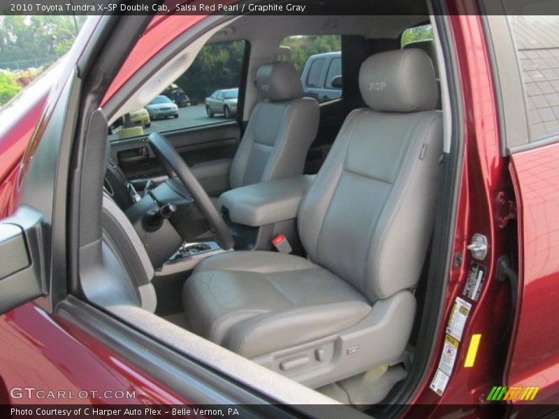 Graphite Gray Interior - 2010 Tundra X-SP Double Cab 