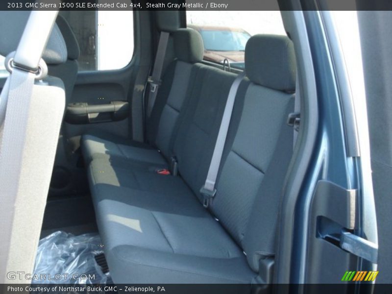 Stealth Gray Metallic / Ebony 2013 GMC Sierra 1500 SLE Extended Cab 4x4