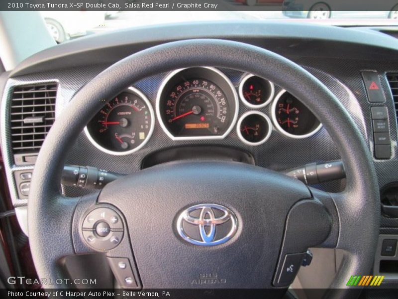 Salsa Red Pearl / Graphite Gray 2010 Toyota Tundra X-SP Double Cab