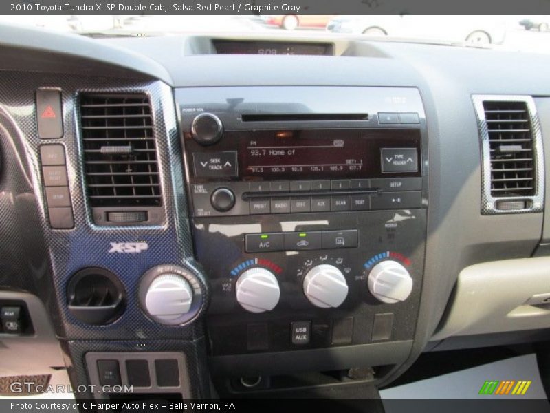 Salsa Red Pearl / Graphite Gray 2010 Toyota Tundra X-SP Double Cab