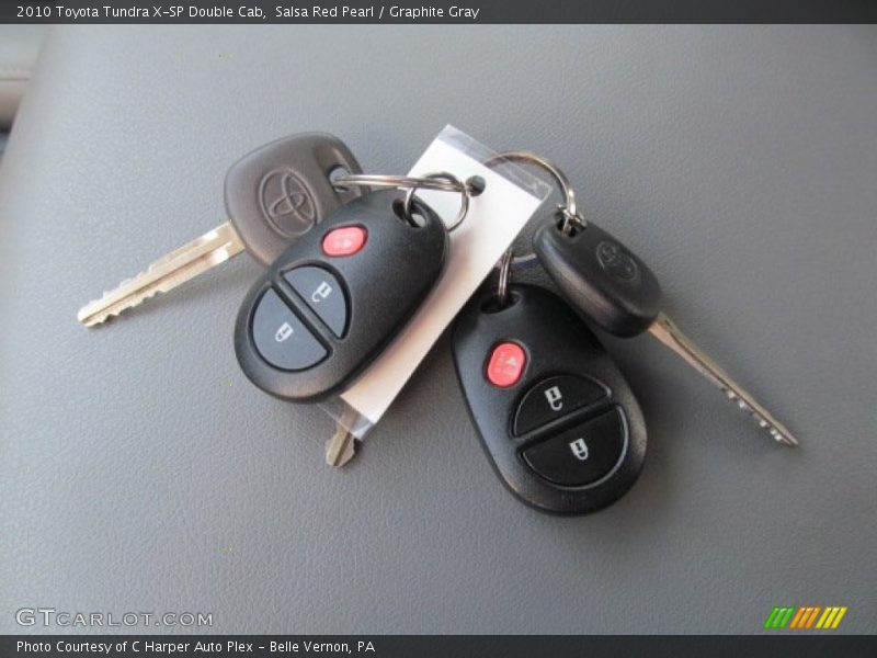 Keys of 2010 Tundra X-SP Double Cab