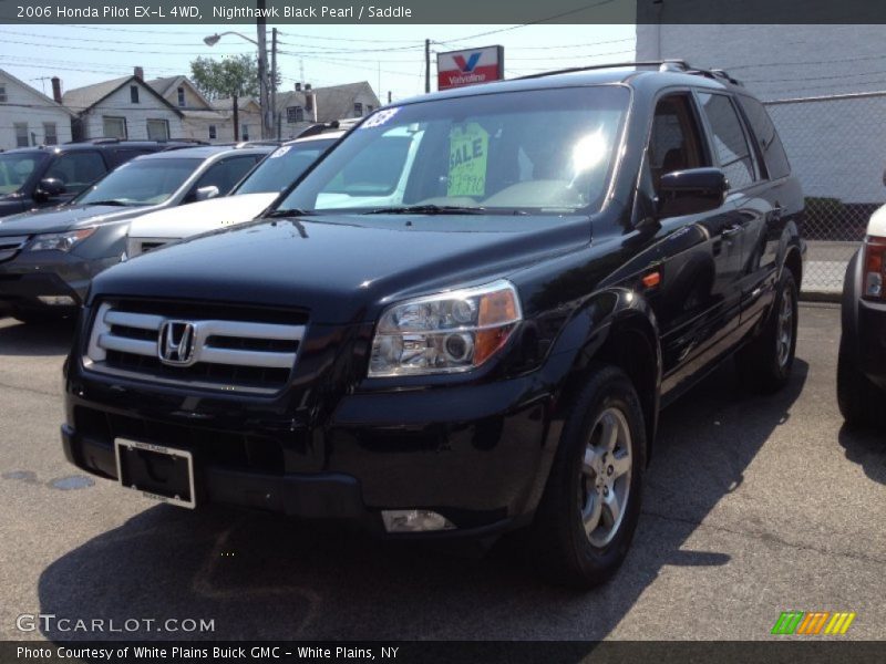 Nighthawk Black Pearl / Saddle 2006 Honda Pilot EX-L 4WD