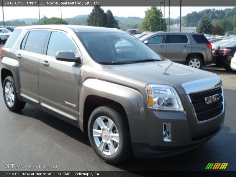 Mocha Steel Metallic / Jet Black 2012 GMC Terrain SLE
