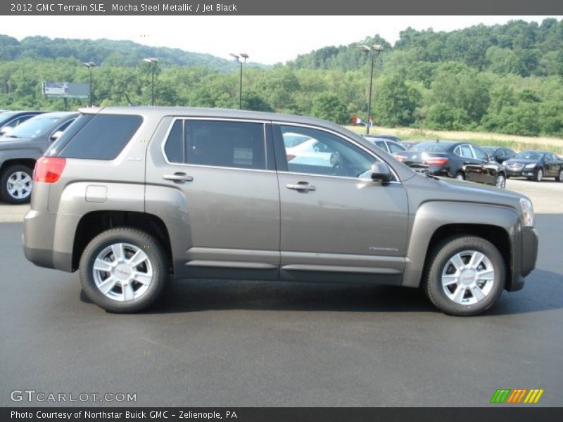 Mocha Steel Metallic / Jet Black 2012 GMC Terrain SLE