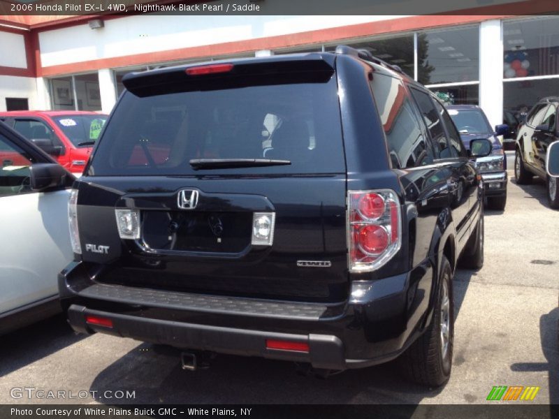 Nighthawk Black Pearl / Saddle 2006 Honda Pilot EX-L 4WD