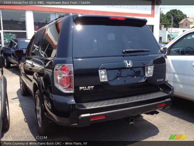 Nighthawk Black Pearl / Saddle 2006 Honda Pilot EX-L 4WD
