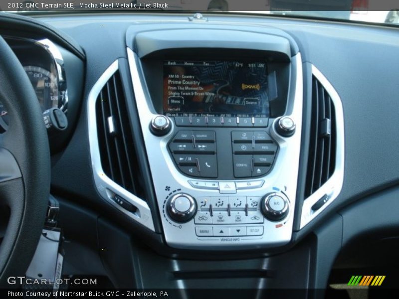 Mocha Steel Metallic / Jet Black 2012 GMC Terrain SLE
