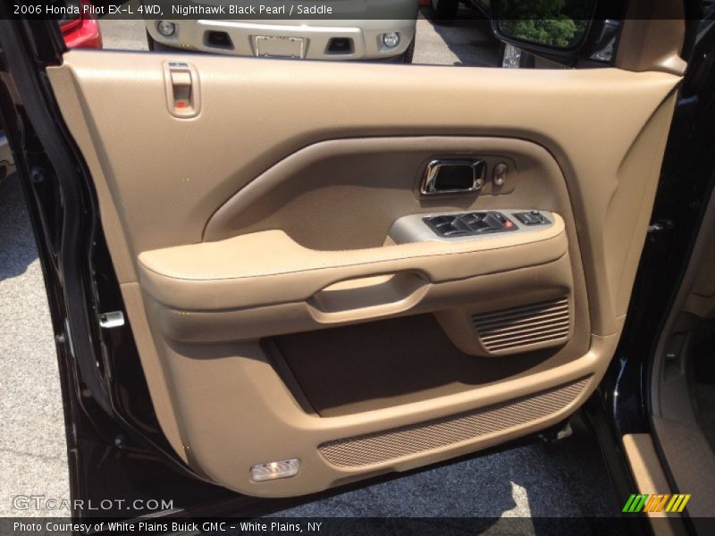 Nighthawk Black Pearl / Saddle 2006 Honda Pilot EX-L 4WD