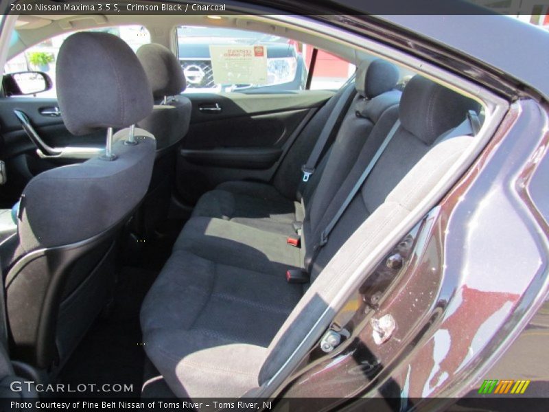 Crimson Black / Charcoal 2010 Nissan Maxima 3.5 S