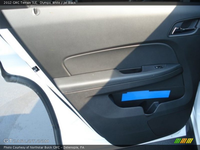 Olympic White / Jet Black 2012 GMC Terrain SLE