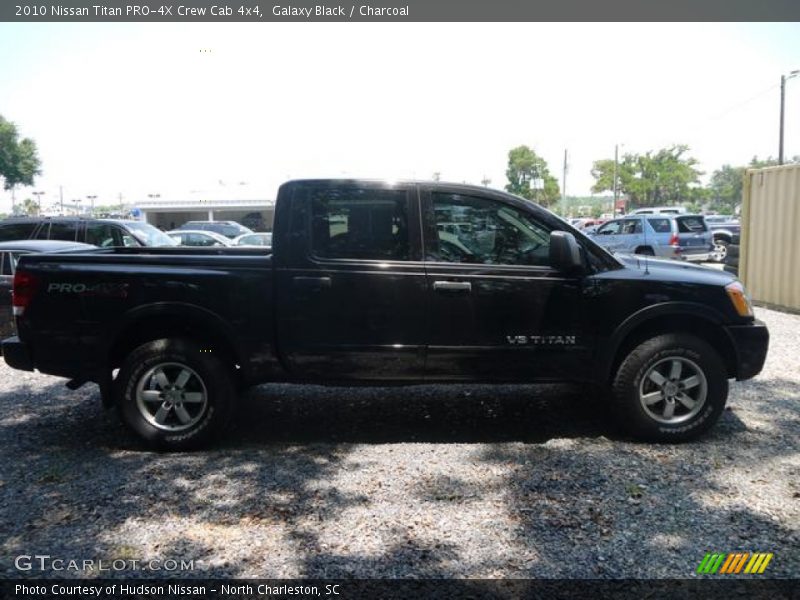 Galaxy Black / Charcoal 2010 Nissan Titan PRO-4X Crew Cab 4x4