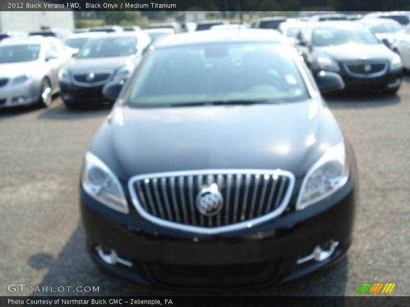 Black Onyx / Medium Titanium 2012 Buick Verano FWD