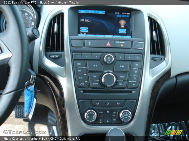 Black Onyx / Medium Titanium 2012 Buick Verano FWD