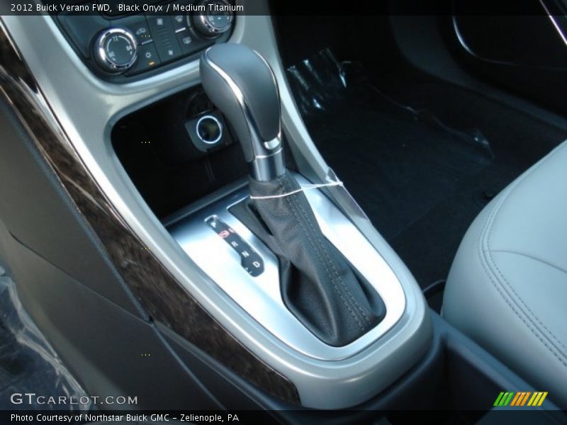 Black Onyx / Medium Titanium 2012 Buick Verano FWD
